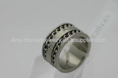 Men's 316L stainless steel ring R2014N