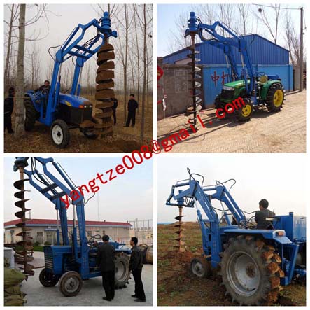 Deep drill pile driver