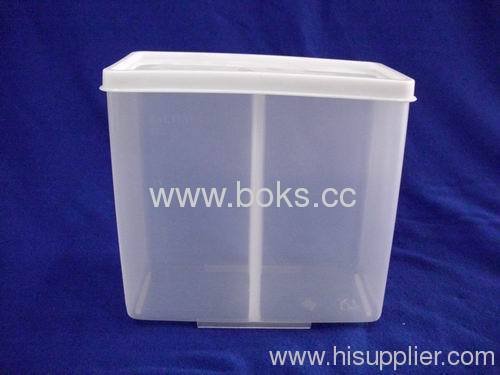 2013 square plastic cracker tin boxes biscuit boxes
