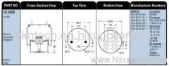 Air Spring/Shock Absorber/AIr Bag/Air Suspension 881MB BPW