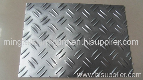 aluminum tread plate two bar