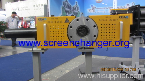 Widely used hydraulic screen changer for extrusion lines