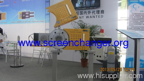 Plate type hydraulic screen changer