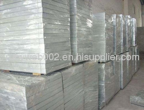 Press locked flat bar steel grating