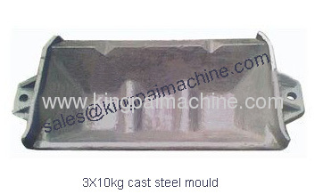 cast steel mould for sinter chain conveyors