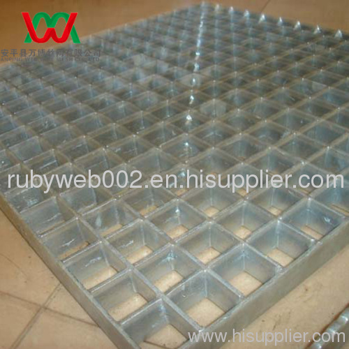 Press locked flat bar steel grating