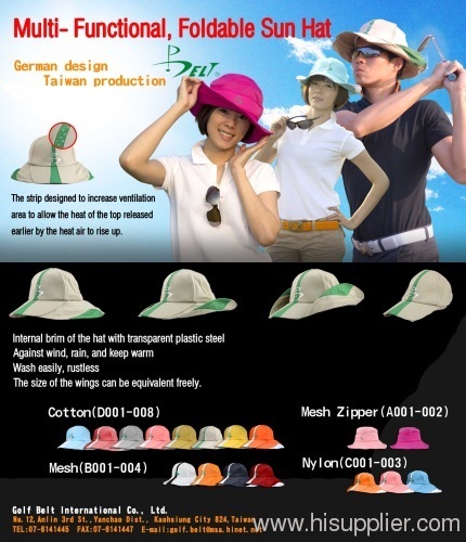 GOLF BROADER SUN HAT