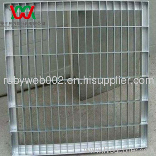 Press locked flat bar steel grating