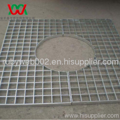 square shape steel grating