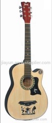38 inches missing Angle acoustic guitar