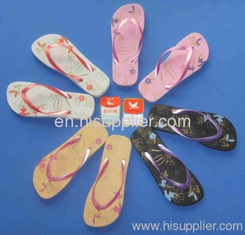 2013 PE flat heel slippers ladies 6