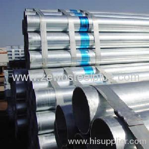 construction material hot dipped galvanized steel pipe