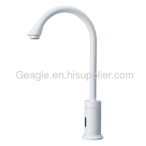 Automatic High Goose Neck Faucet - Spray paint 8110