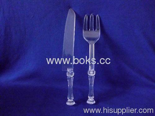 2013 plastic knife and fork sets