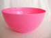 2013 round pink plastic salad bowls