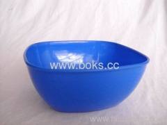 2013 hotselling square plastic salad bowls