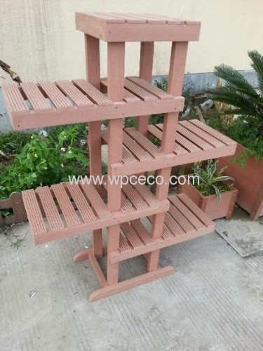 multi-purpose outdoor wpc flower stand