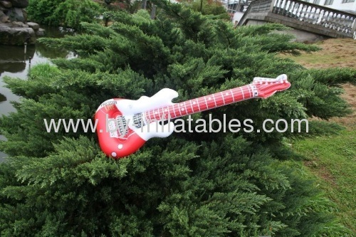PVC inflatable guitar for promotion