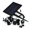 Solar Fountain Pump with LED light