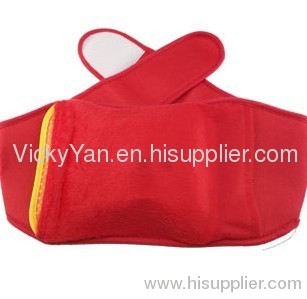 Electric hot water bottle belt