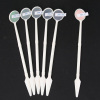 Disposable dental mirror with all colors