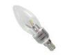 110V B22 Led Candle Bulb 5 W 400LM Clear Glass Cover 420 LM