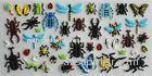 3D Foam Insects Puffy Stickers , Personalized Black Spider / Butterfly