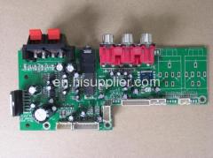 PCB Assembly-1309 for DVD unitmachine with amplifier and PM