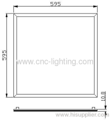 100-240V 34W 2x2ft 600x600mm led panel light(0-10V dimmable)