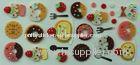 Fancy Lovely DIY Japanese Puffy Stickers , Fuzzy 70 x 150mm