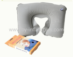inflatable PVC travel pillow
