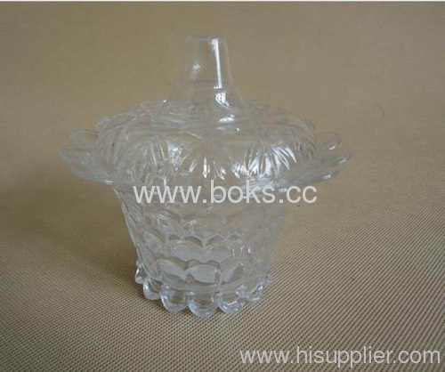 transparent Plastic Sugar Bowls Jars