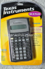 TEXAS INSTRUMENTS BA II PLUS FINANCIAL CALCULATOR BAII+ TI BAII PLUS CALCULATORS