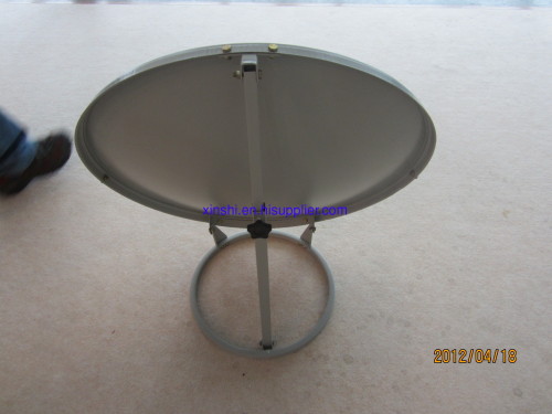 ku band 60cm wall mount big-footing satellite dish antenna