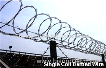 razor blade barbed wire