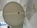 triangular base dish antenna satellite