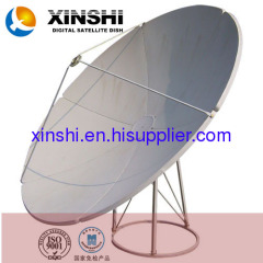 Prime focus satellite dish antenna 6ft