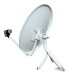 digital satellite offset dish TV antenna