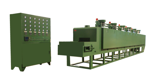 continuous hot-blast tempering furnaces
