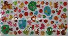 Custom Mushroom Cartoon Puffy Stickers for Kids , Clear Cute Puffy