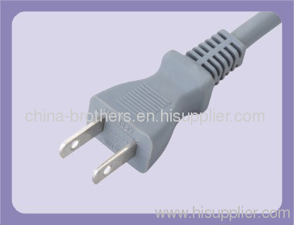 2 Pins Japan power plug with cable