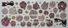 Fashion Love Laides Glitter Foam Stickers , Red / Pink Rose Stickers