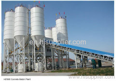 HZS90 Stationary Concrete Mixing Plant