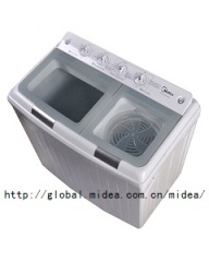 Glass cover twin tub washing machine