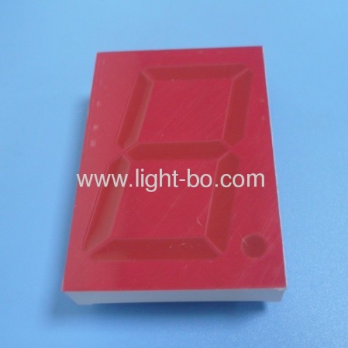 Écran LED 7 segments ultra lumineux rouge 2,3" à face rouge