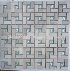 Glass stone mosaic for wall