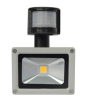 10W IP65 COB led Floodlight with PIR Sensor detector