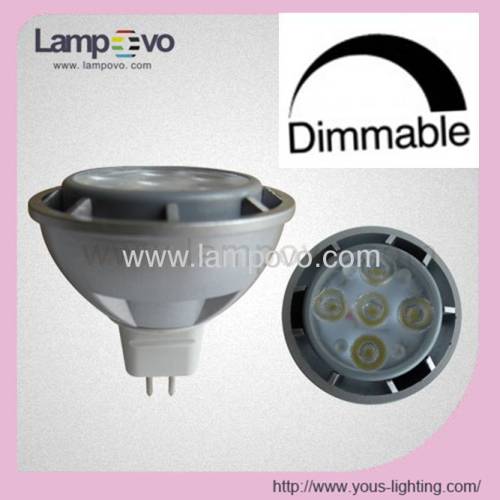 MR16 6W 5*1W Dimmable LED SPOT LAMP