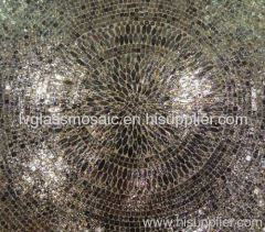 Luster glass mosaic art pattern LYPT001