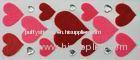 Red Brightness Heart Foam Stickers